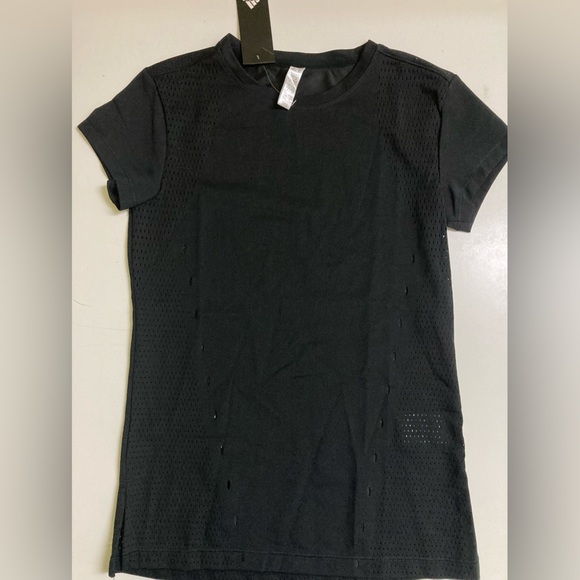 ADIDAS
Women Self Design Round Neck Black T-Shirt - Picture 5 of 7